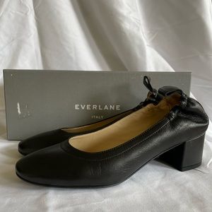 Everlane Day Heel 5.5 black